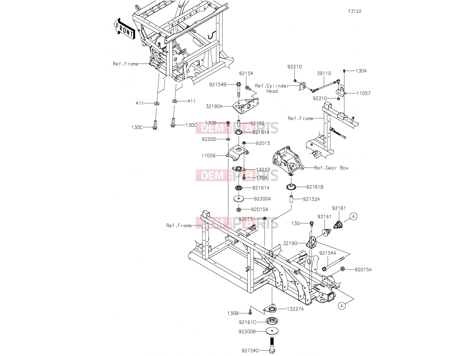KAWASAKI 2019 Engine Mount