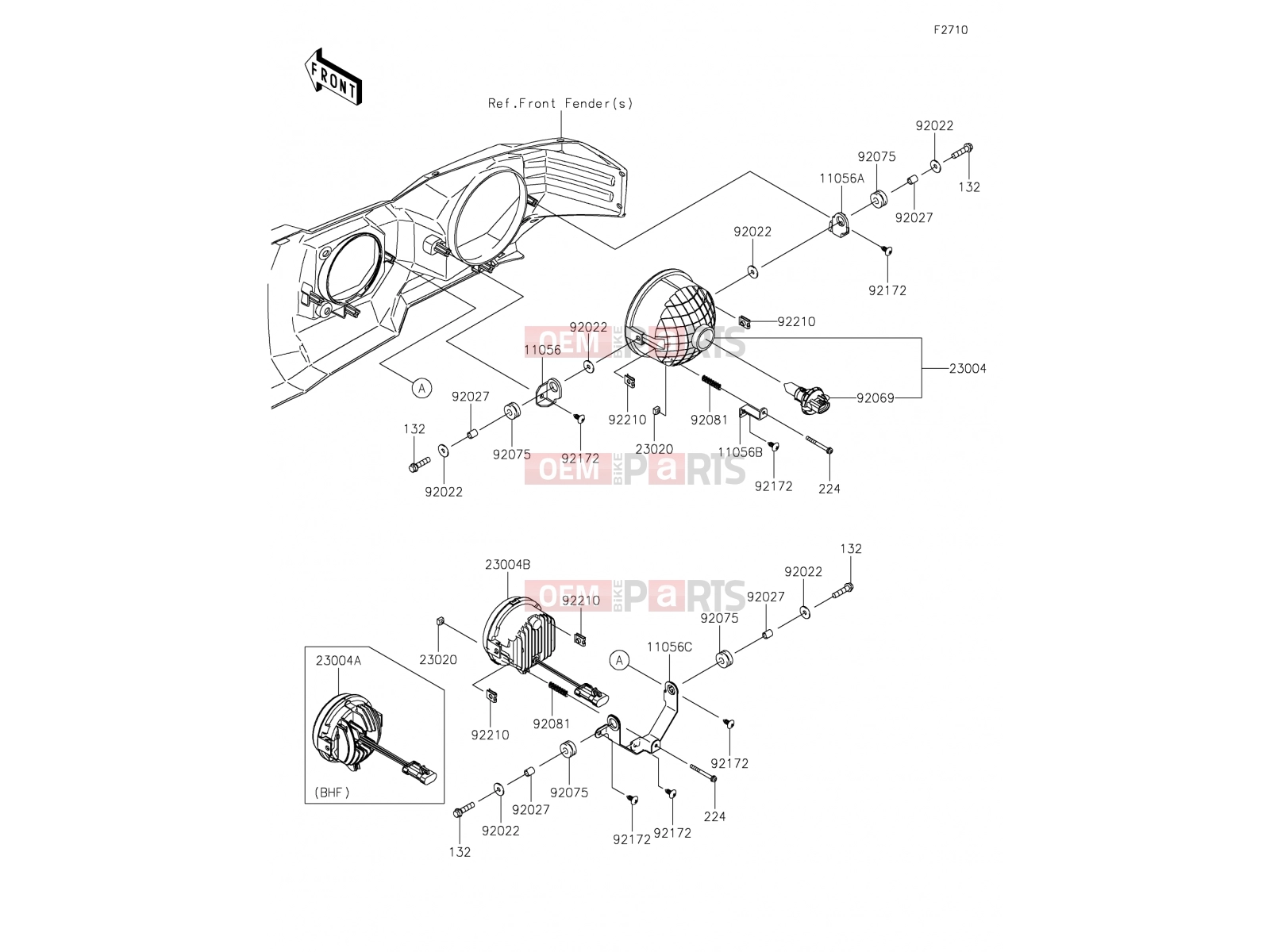 KAWASAKI 2019 Headlight(s)