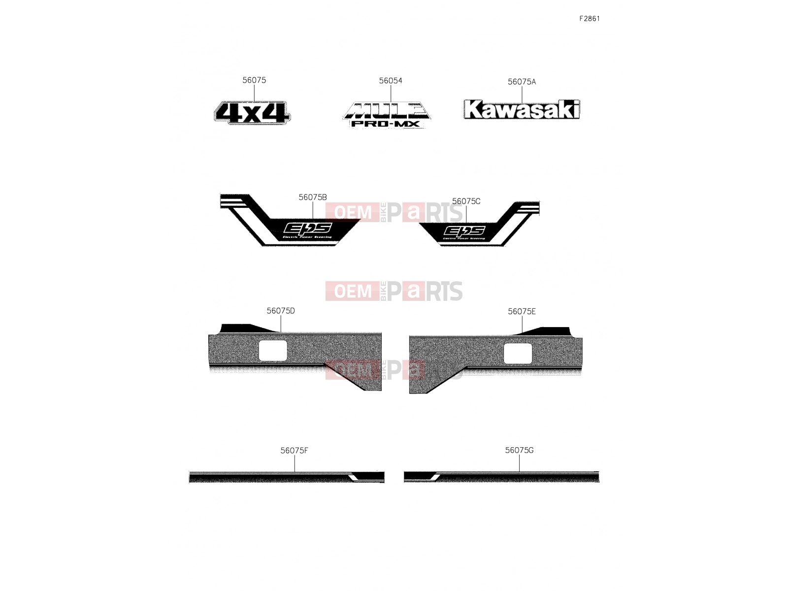 KAWASAKI 2019 Decals