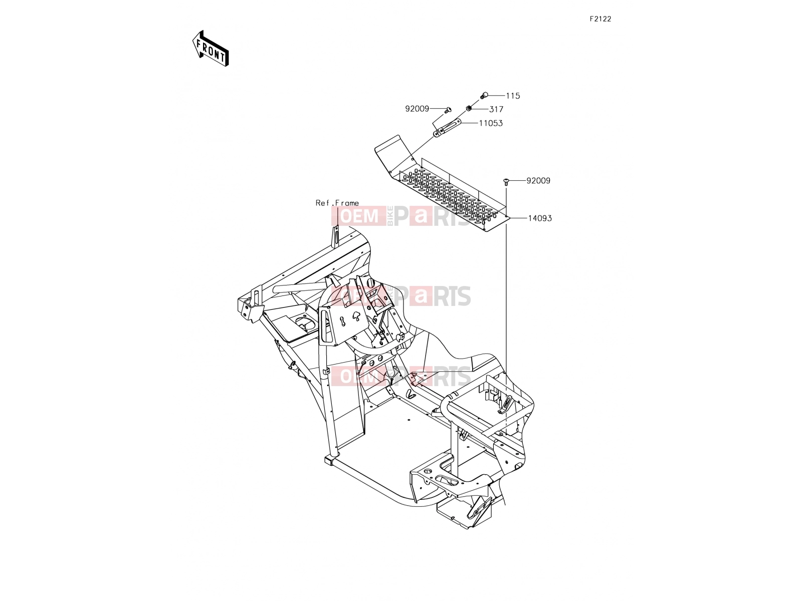 KAWASAKI 2017 Engine Mount