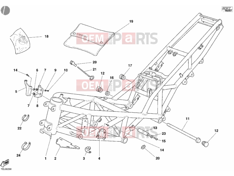 DUCATI 2007 Sporttouring ST3 FRAME » FRAME