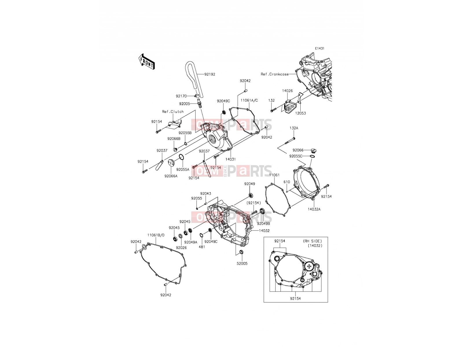 KAWASAKI 2015 Engine Cover(s)