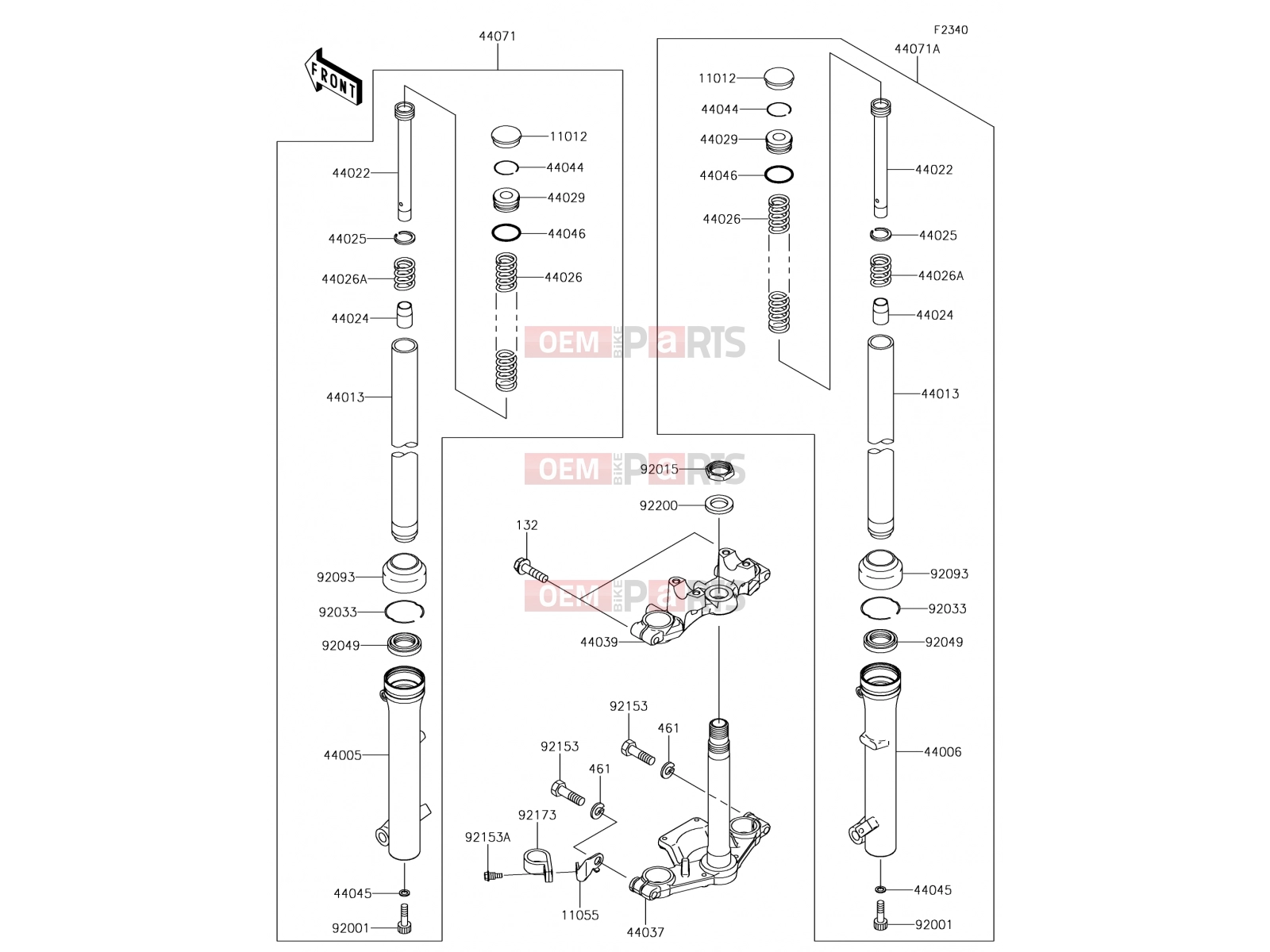 KAWASAKI 2017 Front Fork