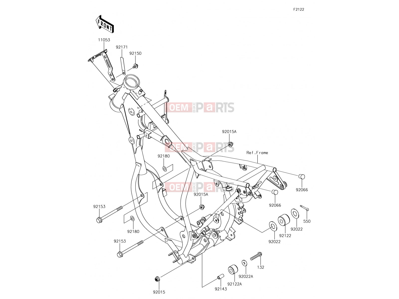 KAWASAKI 2017 Engine Mount