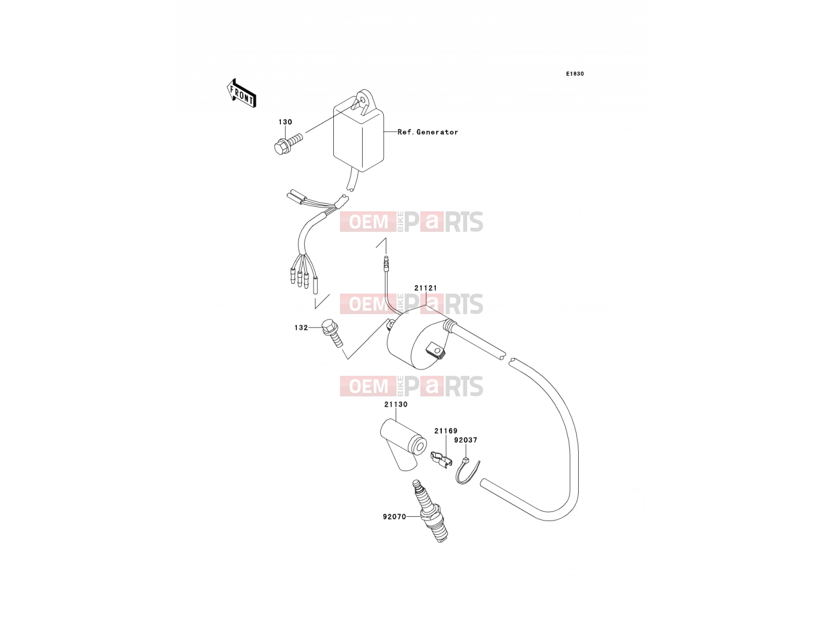 KAWASAKI 1997 Ignition System