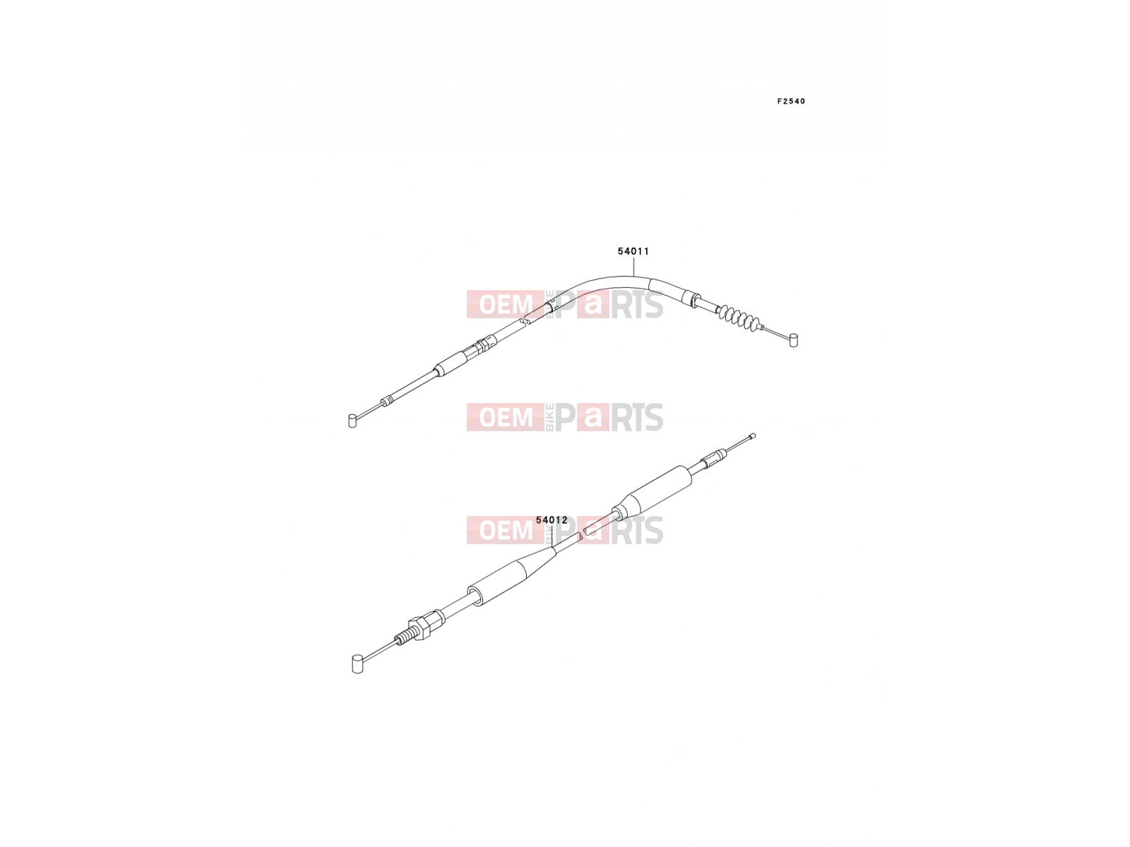 KAWASAKI 2000 Cables