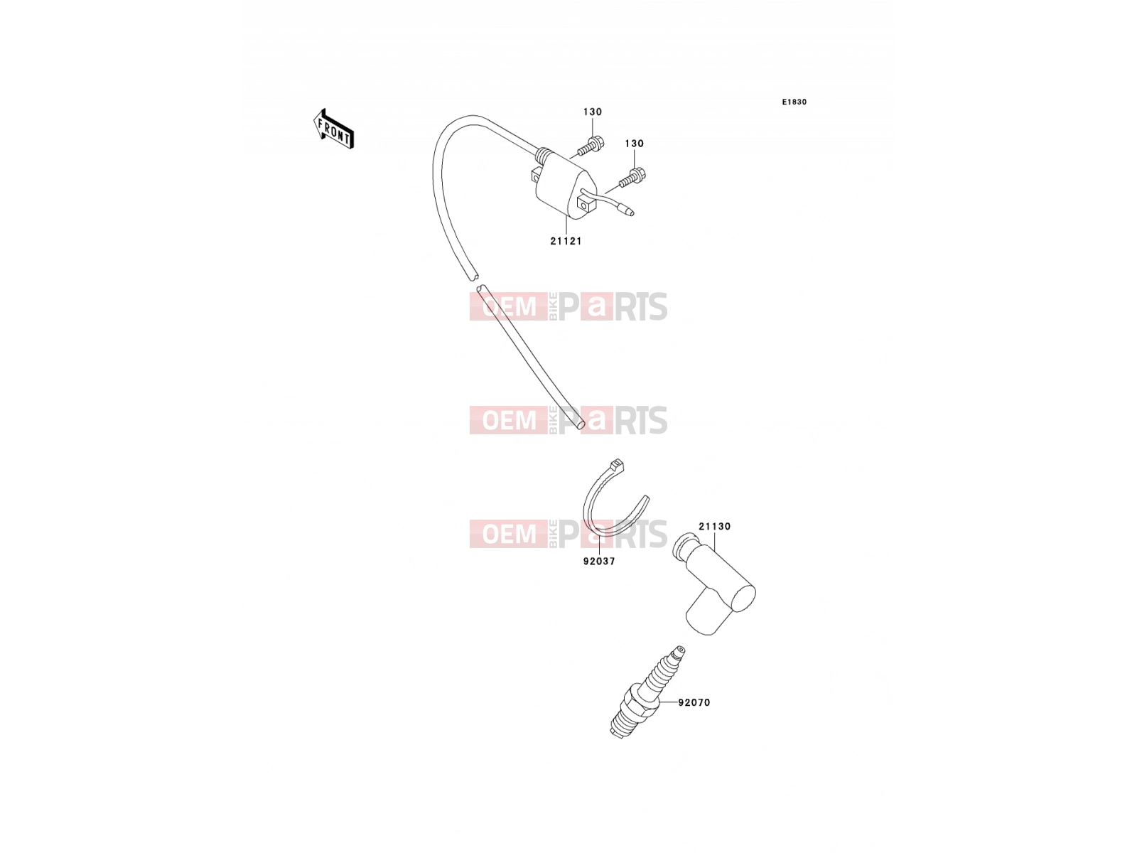 KAWASAKI 2000 Ignition System
