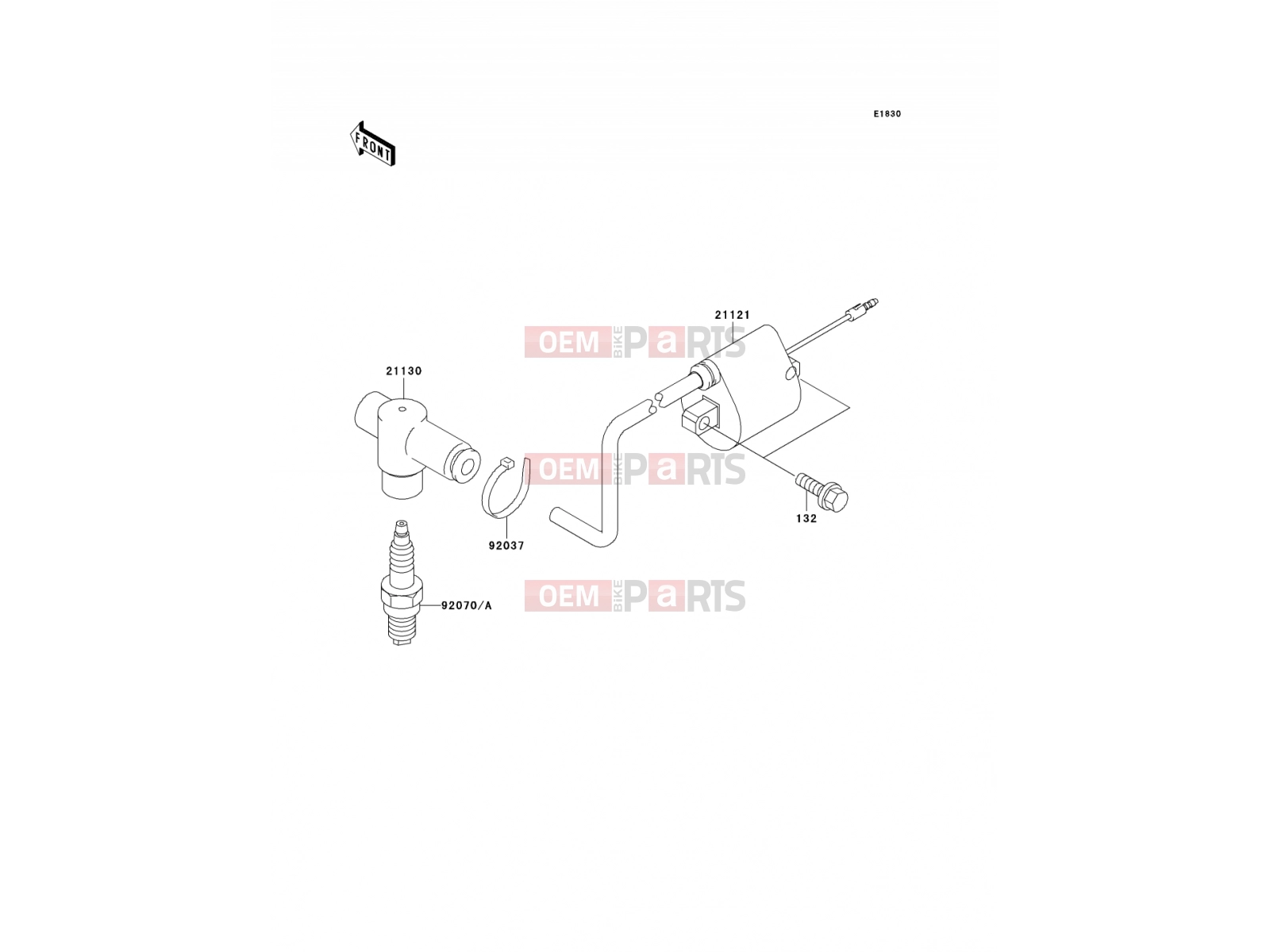 KAWASAKI 2000 Ignition System