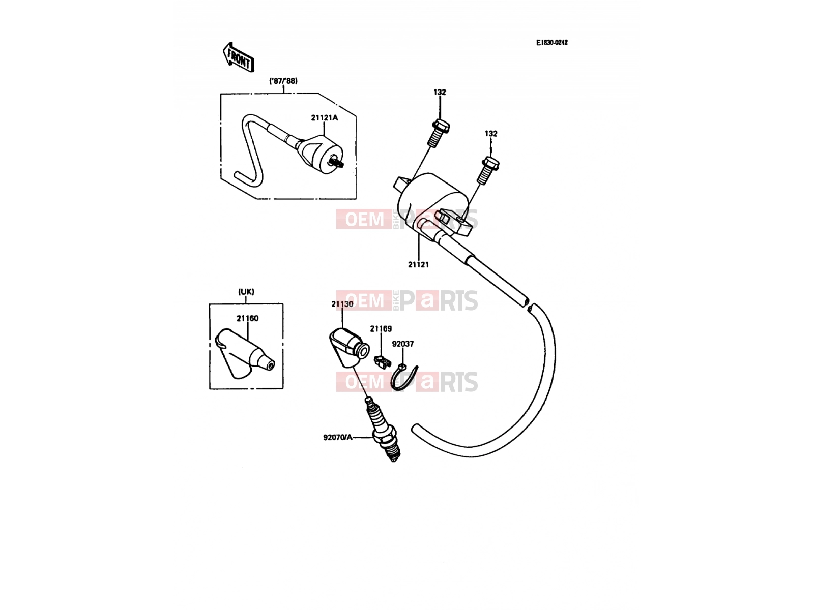 KAWASAKI 1987 Ignition System