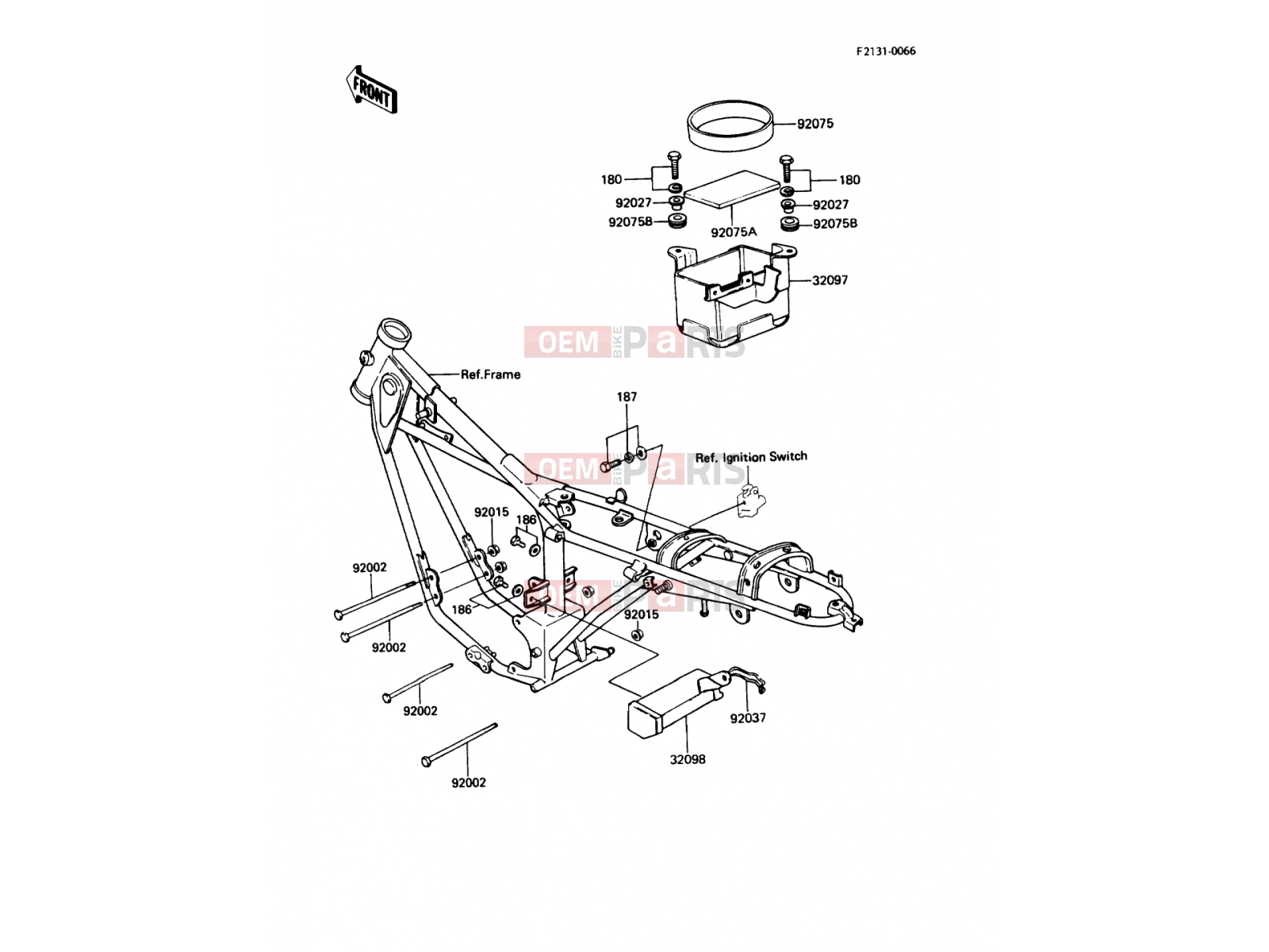 KAWASAKI 1987 Frame Fitting