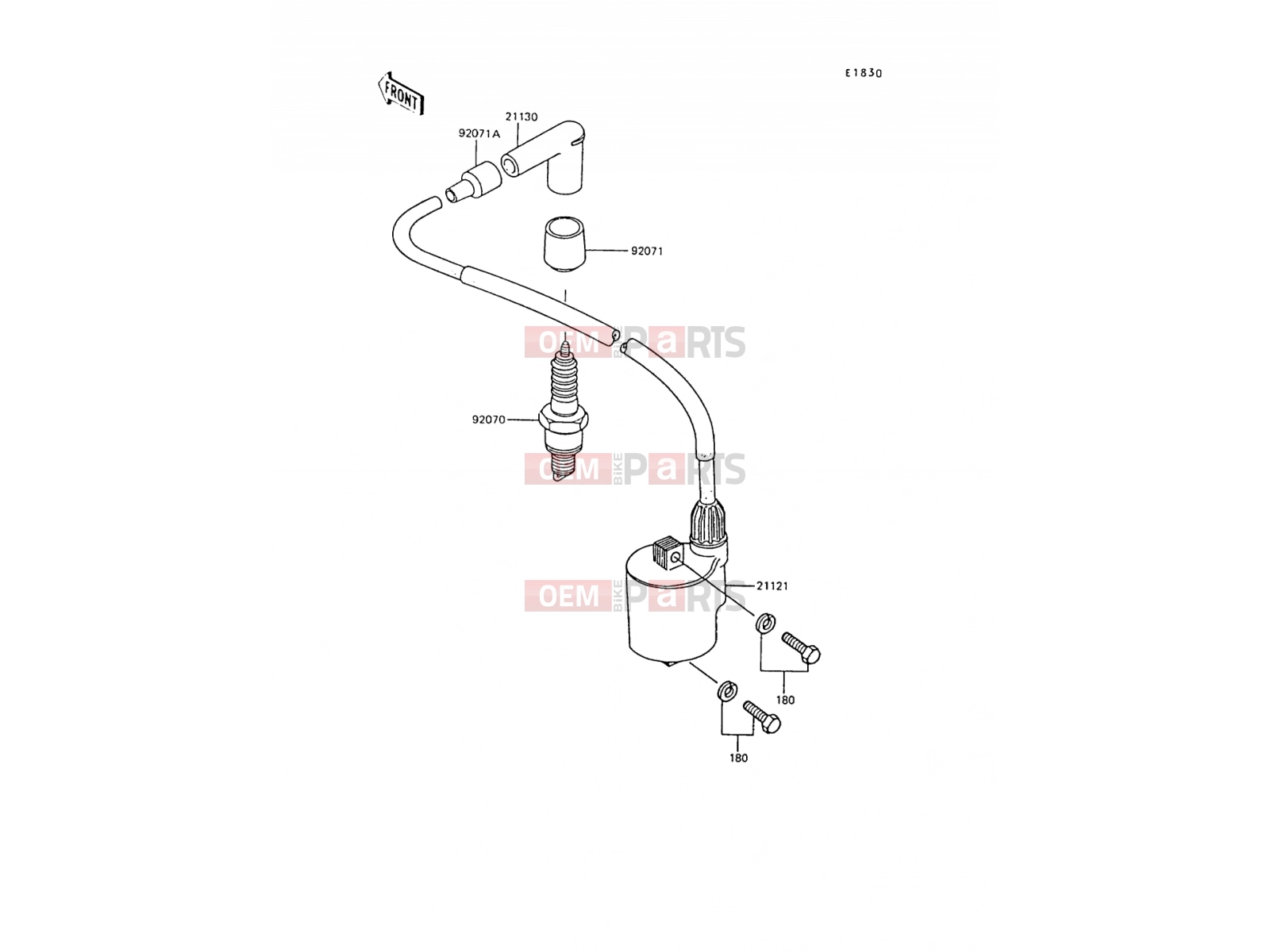 KAWASAKI 1988 Ignition System