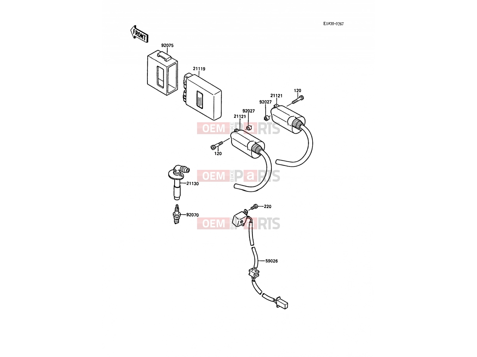 KAWASAKI 1988 Ignition System