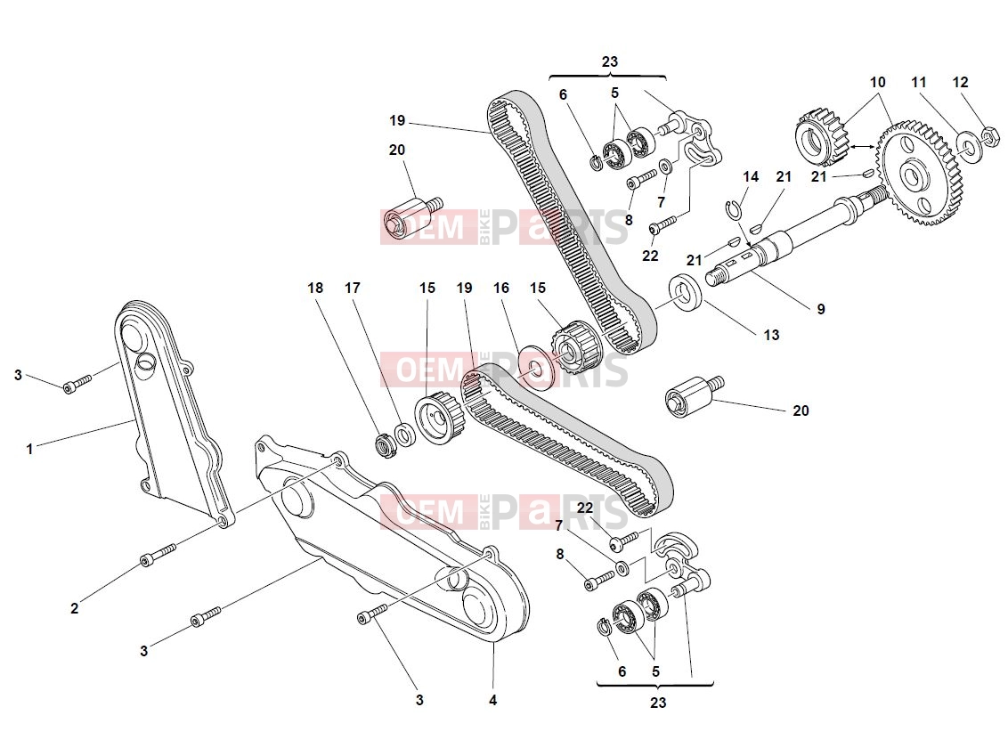 DUCATI 2004 Monster 1000 S TIMING