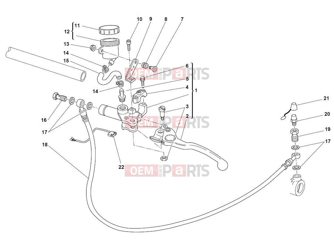DUCATI 2004 Monster 1000 S CLUTCH CONTROL