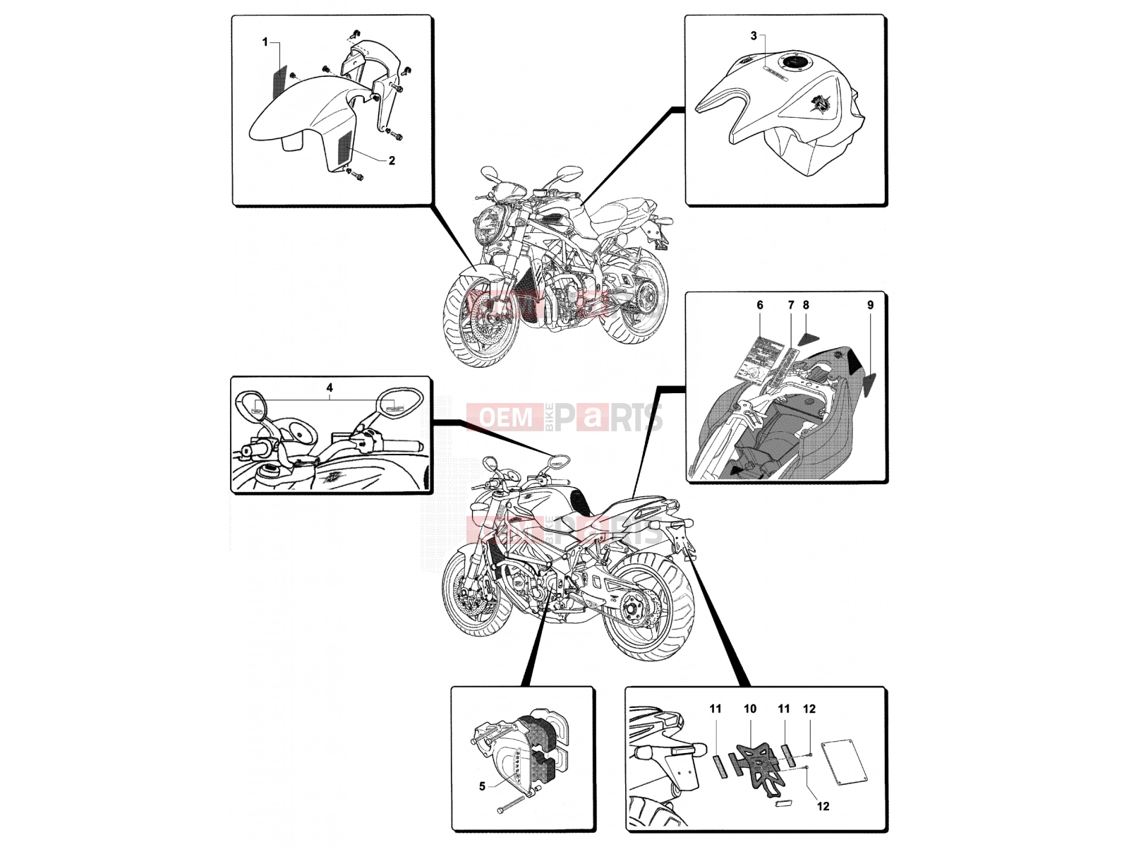 MV Agusta Brutale 750 S Foreign Countries Versions