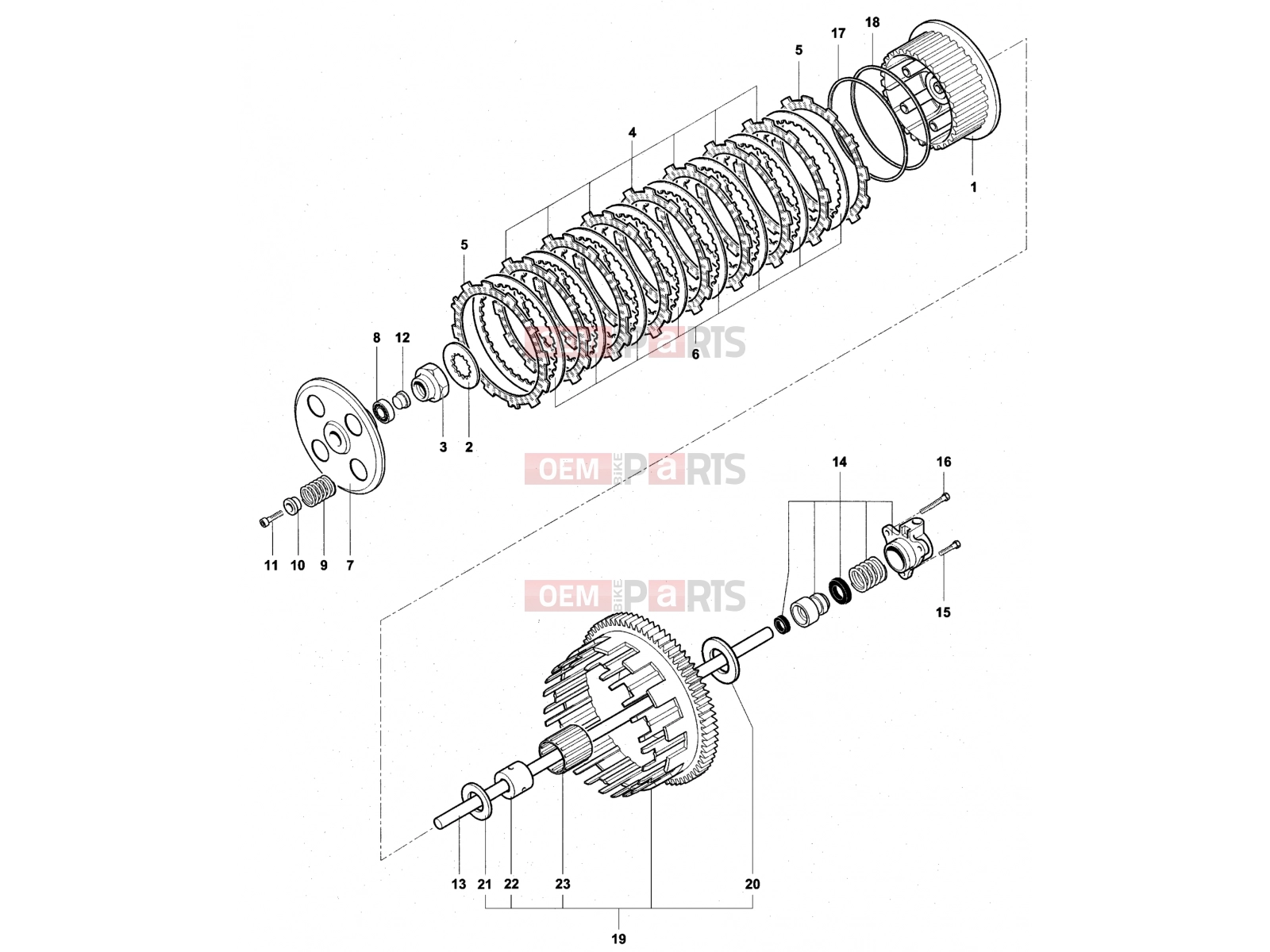 MV Agusta Brutale 910 S Clutch Assembly