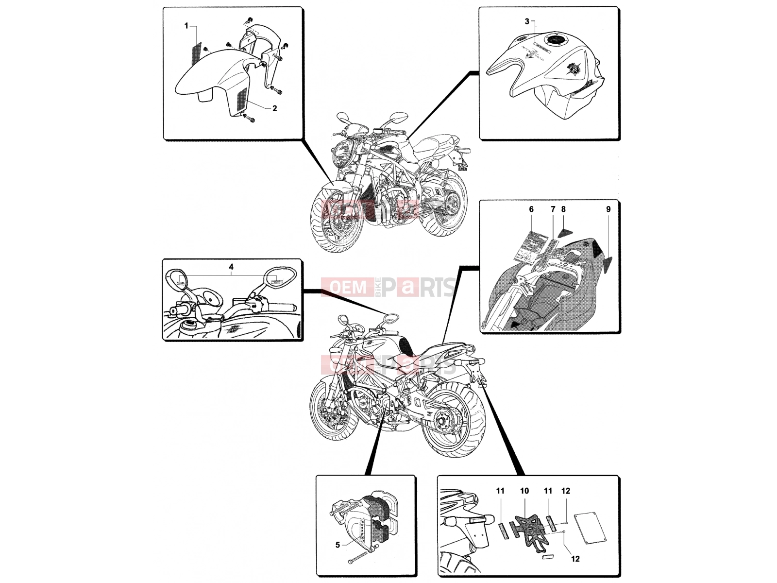 MV Agusta Brutale 1078 RR Foreign Countries Versions