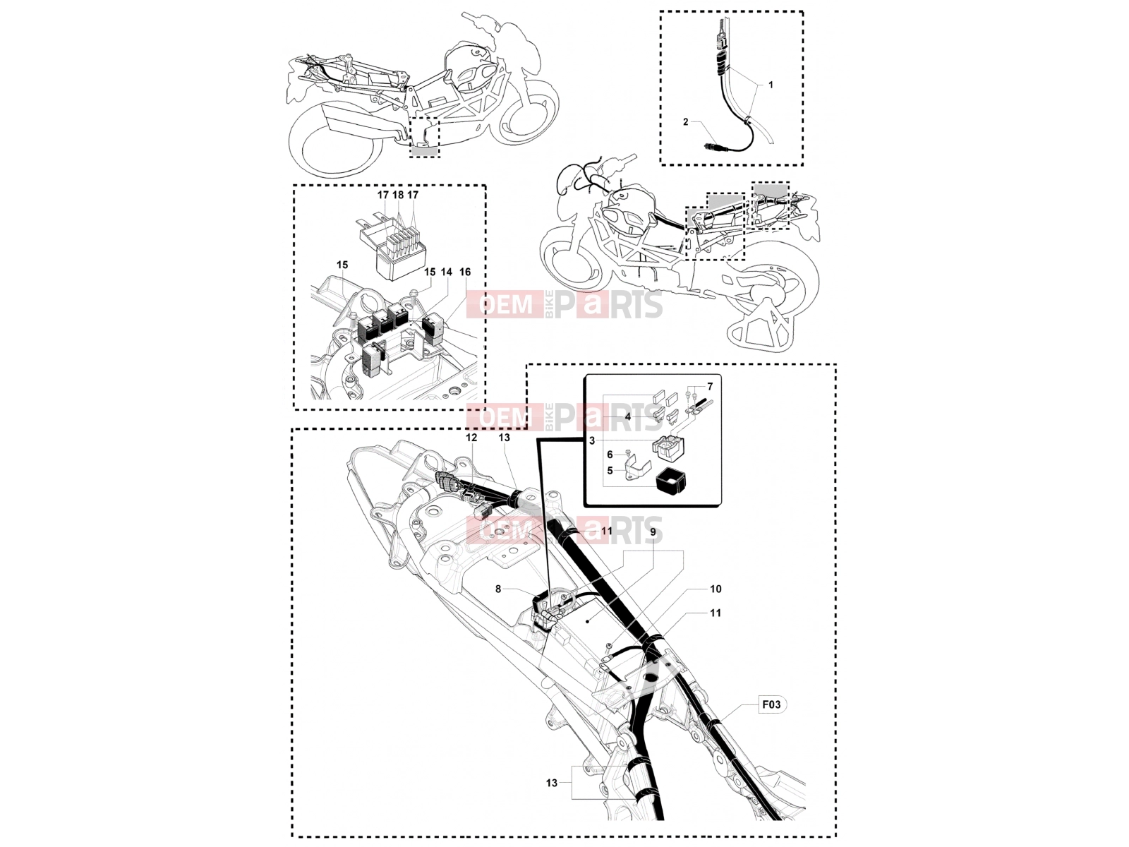 MV Agusta Brutale 920 Battery - Startrelay