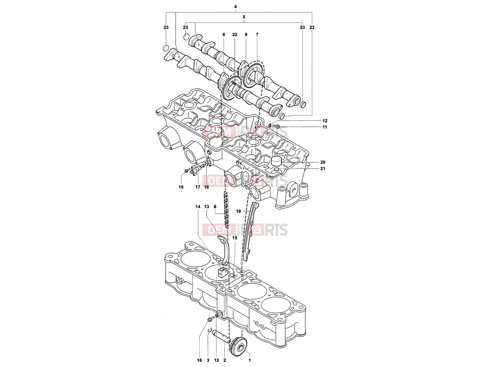 MV Agusta 2003 F4 750 SPR Timing System