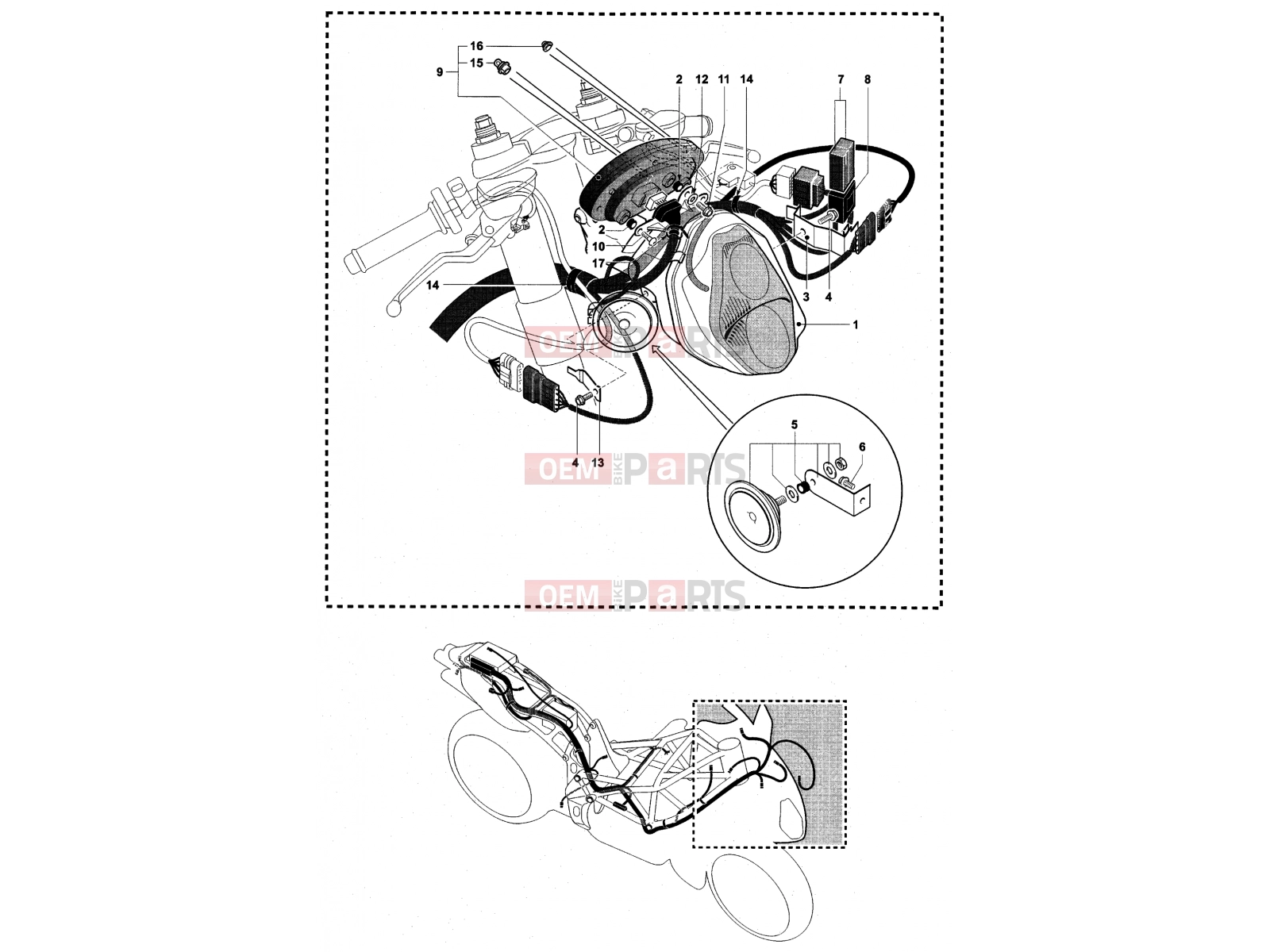 MV Agusta 2004 F4 AGO Headlight - Dashboard