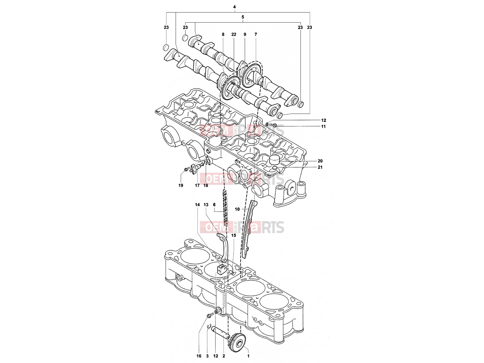MV Agusta 2004 F4 AGO Timing System