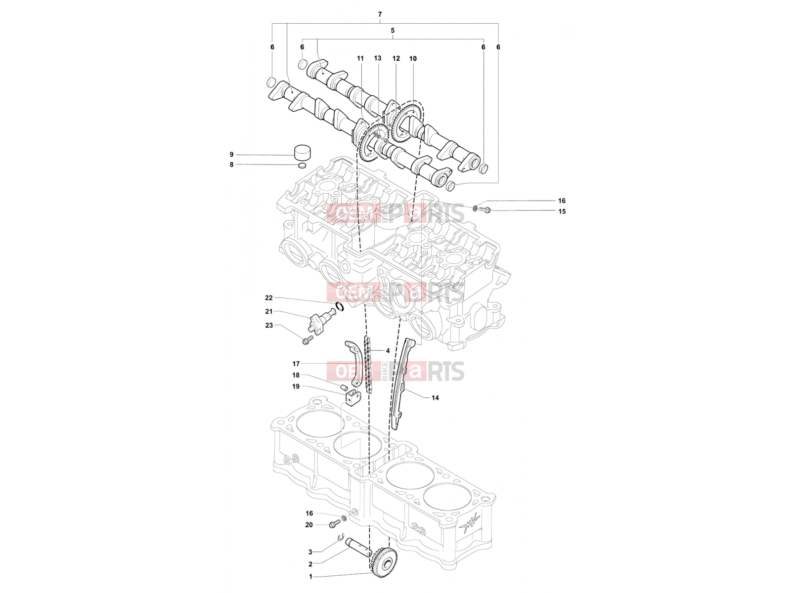 MV Agusta 2012 F4 R Timing System