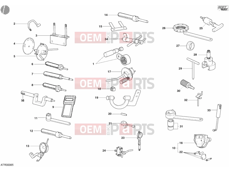 DUCATI 2006 Multistrada 1000 WORKSHOP SERVICE TOOLS, ENGINE » UNCLASSIFIED