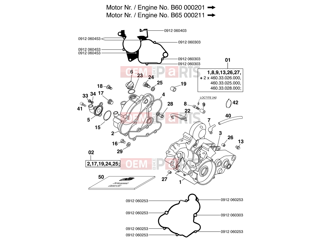 KTM 65 SX (600106) [EU] 2000 ENGINE CASE|Engine|30