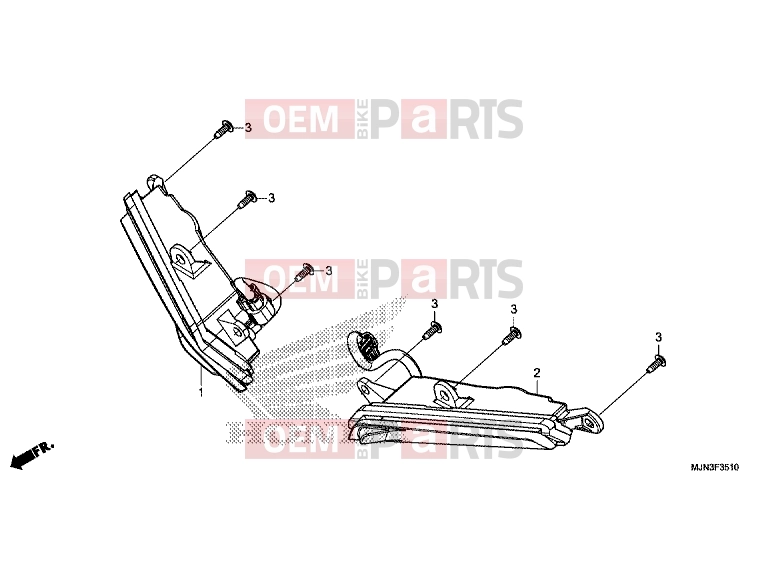 HONDA CTX1300A 2016 F-35-10 FRONT WINKER