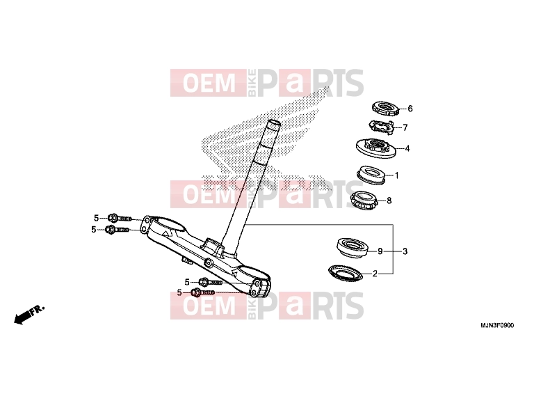 HONDA CTX1300A 2016 F-9 STEERING STEM