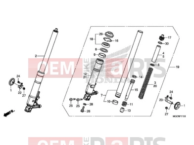 HONDA CB1100NAJ CB1100 RS 2018 FRONT FORK