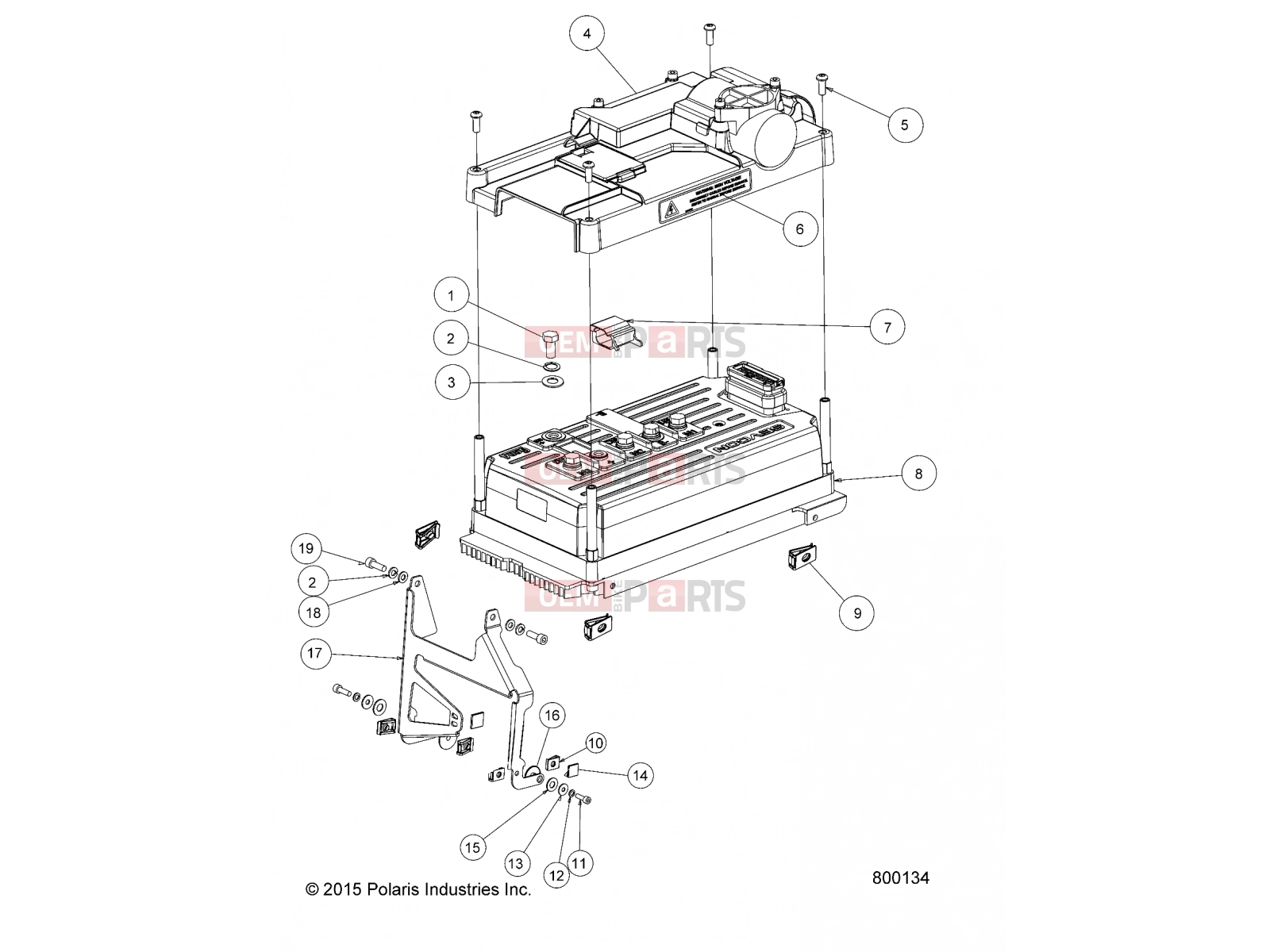 VICTORY 2016 EMPULSE TT (R03) - V16EZBRRBB/CB ELECTRICAL » ELECTRICAL, CONTROLLER - (800134)