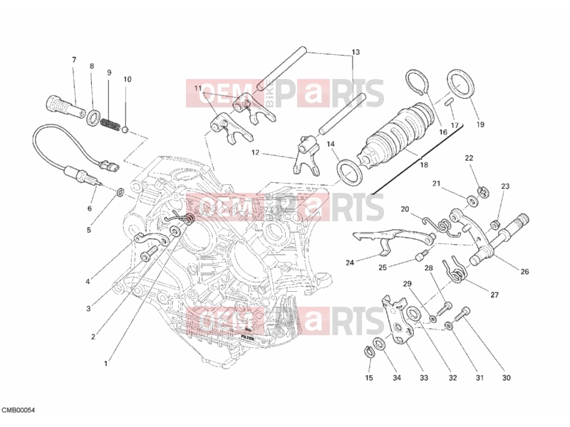 DUCATI 2006 Monster S4RS SHIFT CAM - FORK » FRONT SUSPENSION