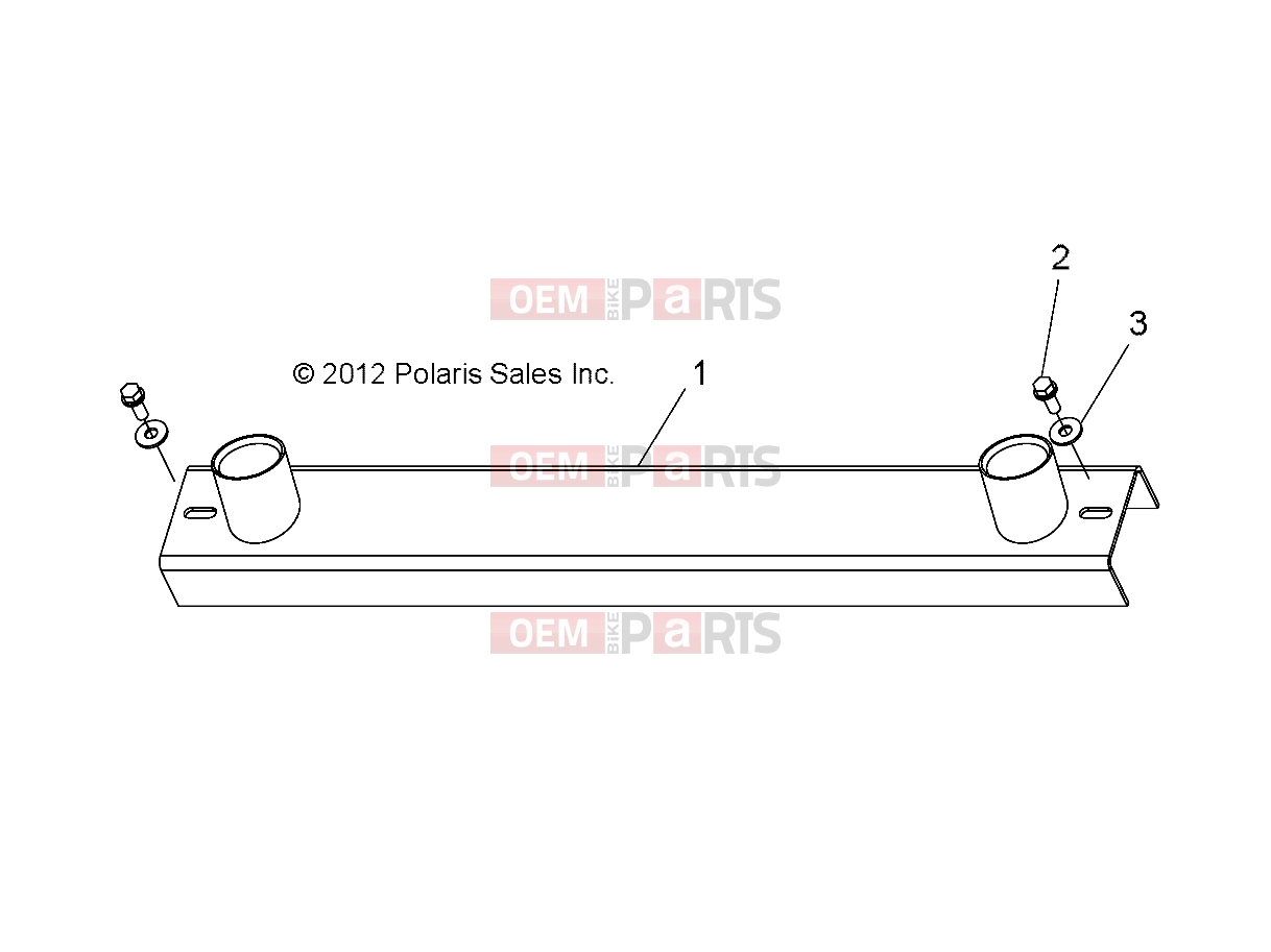 Polaris 2011 LEV GEM - e2/e4/e6/eS/eL/eLXD BODY » BODY, SUPPORT PACK - e6 (49GEMBODY11SUPPORT)