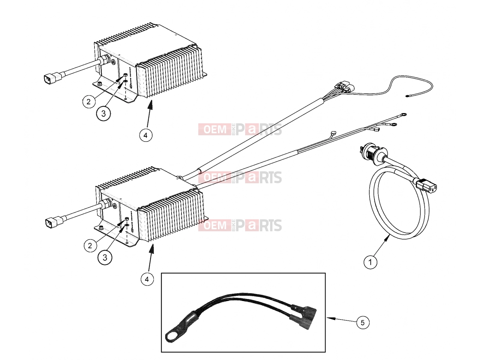 Polaris 2011 LEV GEM - e2/e4/e6/eS/eL/eLXD ELECTRICAL | ELECTRICAL, CHARGER - e2/e4/e6/eS/eL/eLXD (49GEMELECTRICAL11CHARGER)