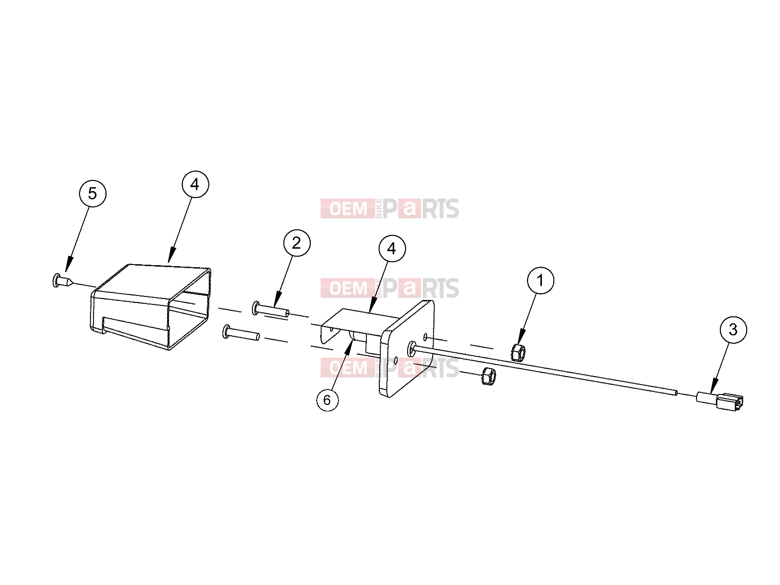 Polaris 2011 LEV GEM - e2/e4/e6/eS/eL/eLXD ELECTRICAL | ELECTRICAL, LICENSE PLATE LAMP - e2/e4/e6/eS/eL/eLXD (49GEMELECTRICAL11LICENSE)