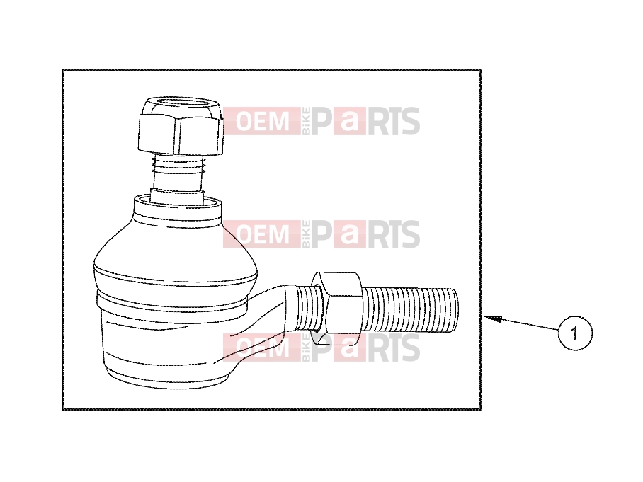 Polaris 2011 LEV GEM - e2/e4/e6/eS/eL/eLXD STEERING | STEERING, TIE ROD - e2/e4/e6/eS/eL/eLXD (49GEMSTEER11TIEROD)