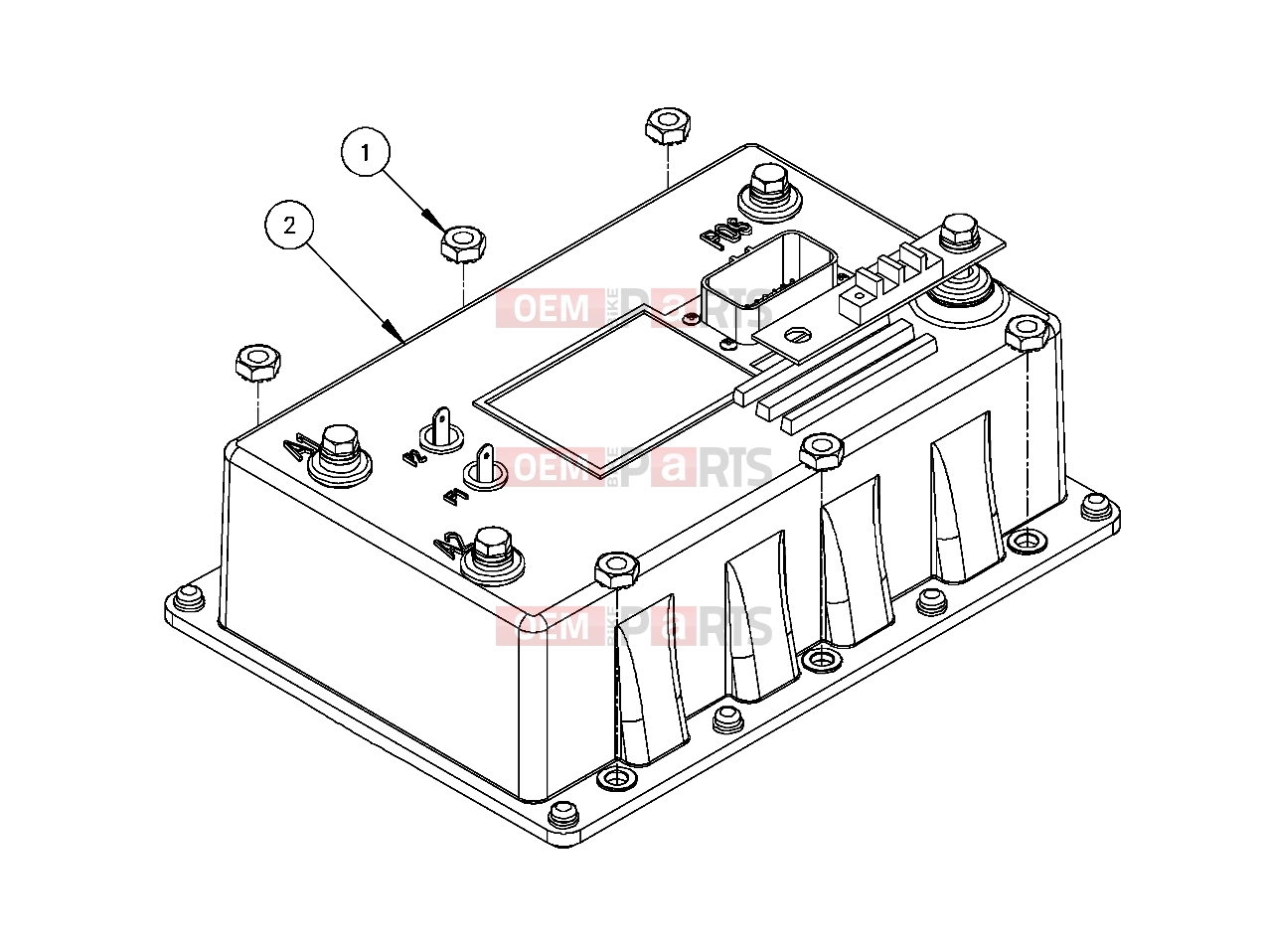 Polaris 2010 LEV GEM - E2/E4/E6/ES/EL/ELXD ELECTRICAL | ELECTRICAL, CONTROL MOTOR 5HP - e2/e4/e6/eS/eL/eLXD (49GEMELECTRICAL11MOTOR)