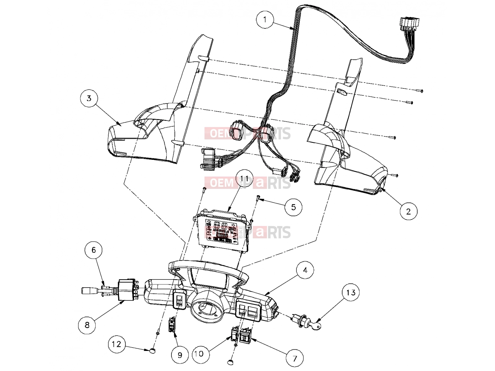Polaris 2008 LEV GEM - E2/E4/E6/ES/EL/ELXD ELECTRICAL | ELECTRICAL, COLUMN STEERING UTILITY - e6wSopt/eS/eL/eLXD (49GEMELECTRICAL11COLUMNU)