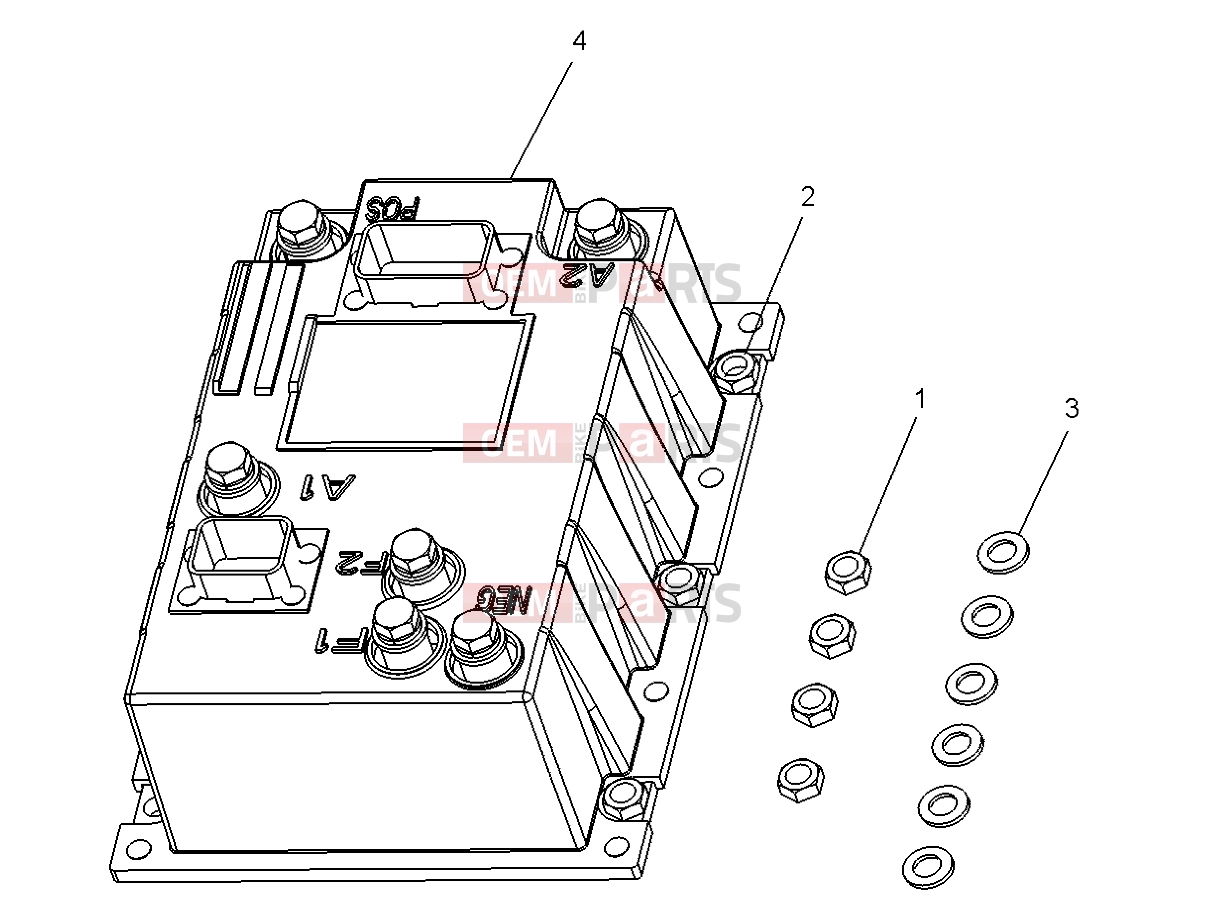 Polaris 2008 LEV GEM - E2/E4/E6/ES/EL/ELXD EUROPEAN COMPONENTS | EUROPEAN COMPONENTS, CONTROLLER - e2/e4/eS/eL/eLXD (49GEMEUROCOMPS11CONTROLLER)