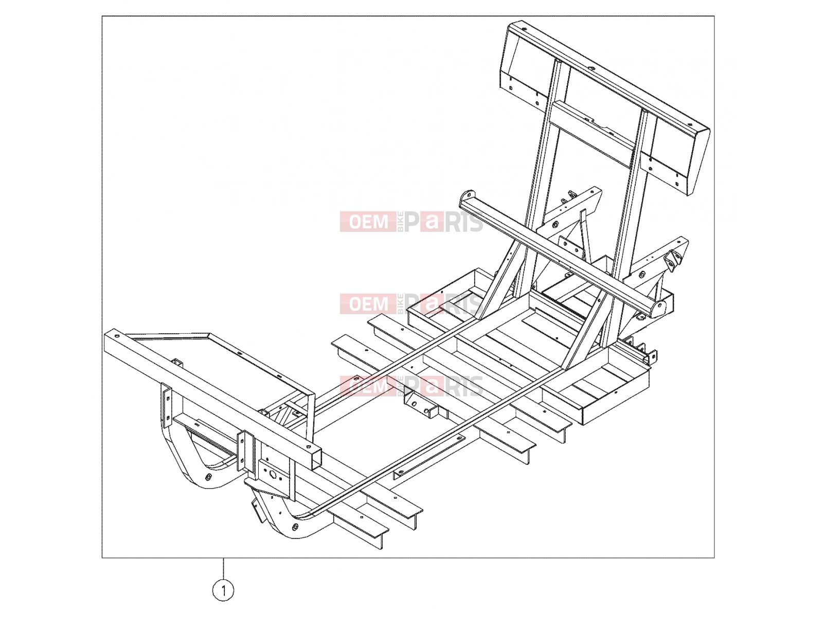 Polaris 2008 LEV GEM - E2/E4/E6/ES/EL/ELXD FRAME
