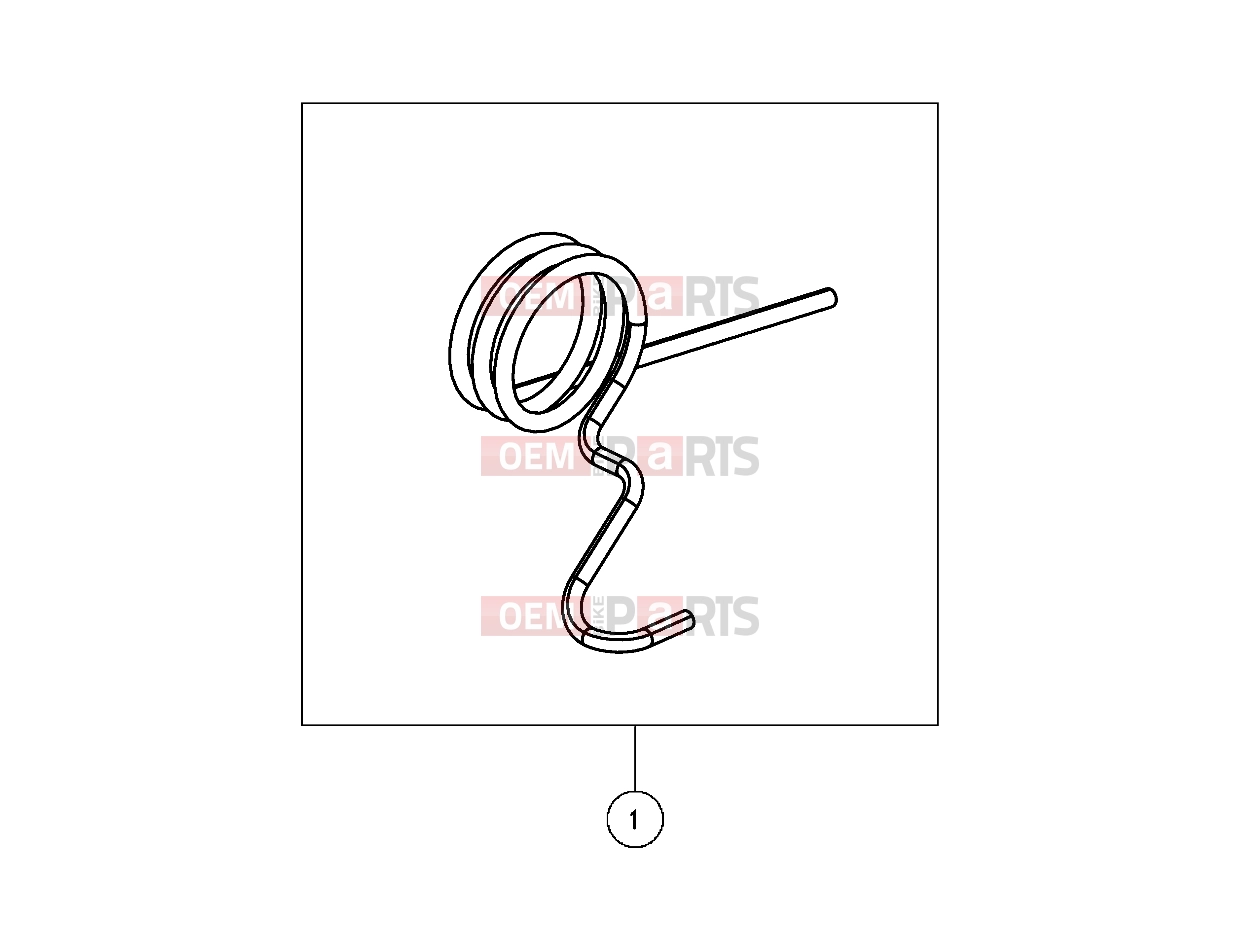 Polaris 2007 LEV GEM - E2/E4/E6/ES/EL/ELXD BRAKES | BRAKES, SPRING - e2/e4/e6/eS/eL/eLXD (49GEMBRAKES11SPRING)