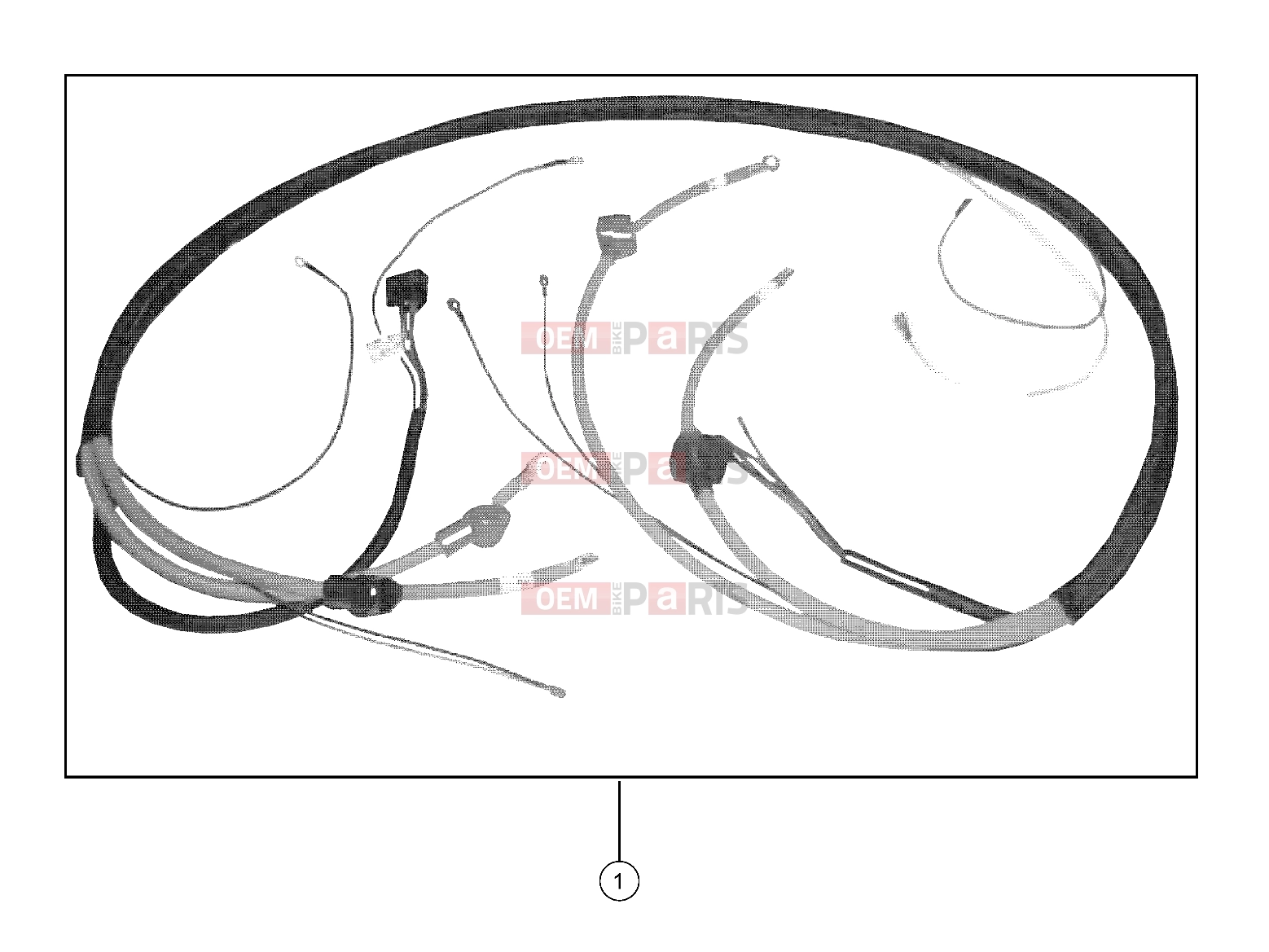 Polaris 2007 LEV GEM - E2/E4/E6/ES/EL/ELXD ELECTRICAL | ELECTRICAL, WIRE HARNESS, MAIN REAR POWER - e4 (49GEMELECTRICAL11HARNESSE4)