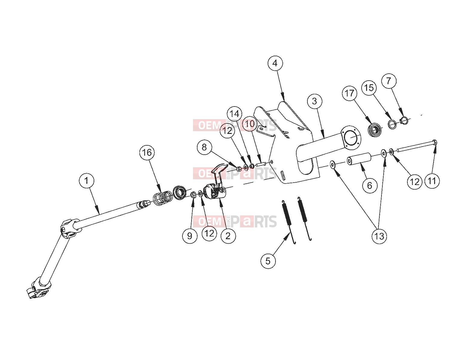 Polaris 2007 LEV GEM - E2/E4/E6/ES/EL/ELXD STEERING | STEERING, COLUMN, TILT - e2/e4/e6/eS/eL/eLXD (49GEMSTEER11COLUMNTILT)