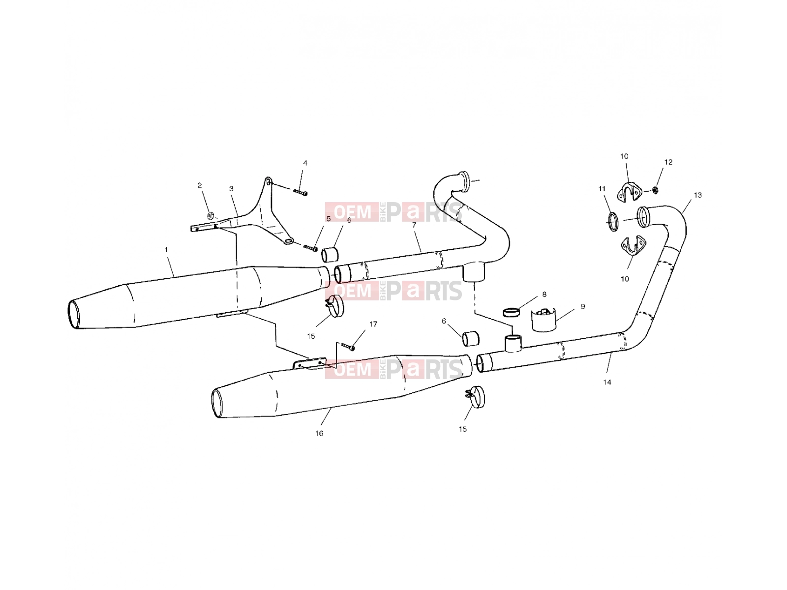 VICTORY 2000 SPECIAL EDITION (V00CB15DCS) ENGINE | ENGINE, EXHAUST SYSTEM - V00CB15DCS (4960146014B014)