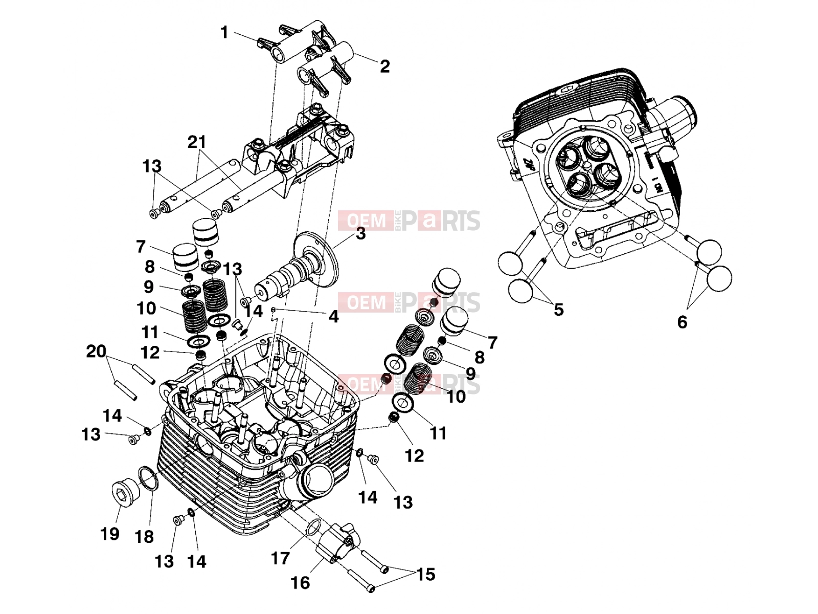 VICTORY 2000 SPECIAL EDITION (V00CB15DCS) ENGINE » ENGINE, VALVE TRAIN - (4947594759C006)