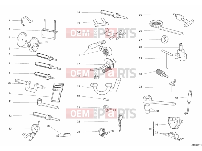 DUCATI 2005 Multistrada 1000 S WORKSHOP SERVICE TOOLS, ENGINE » UNCLASSIFIED