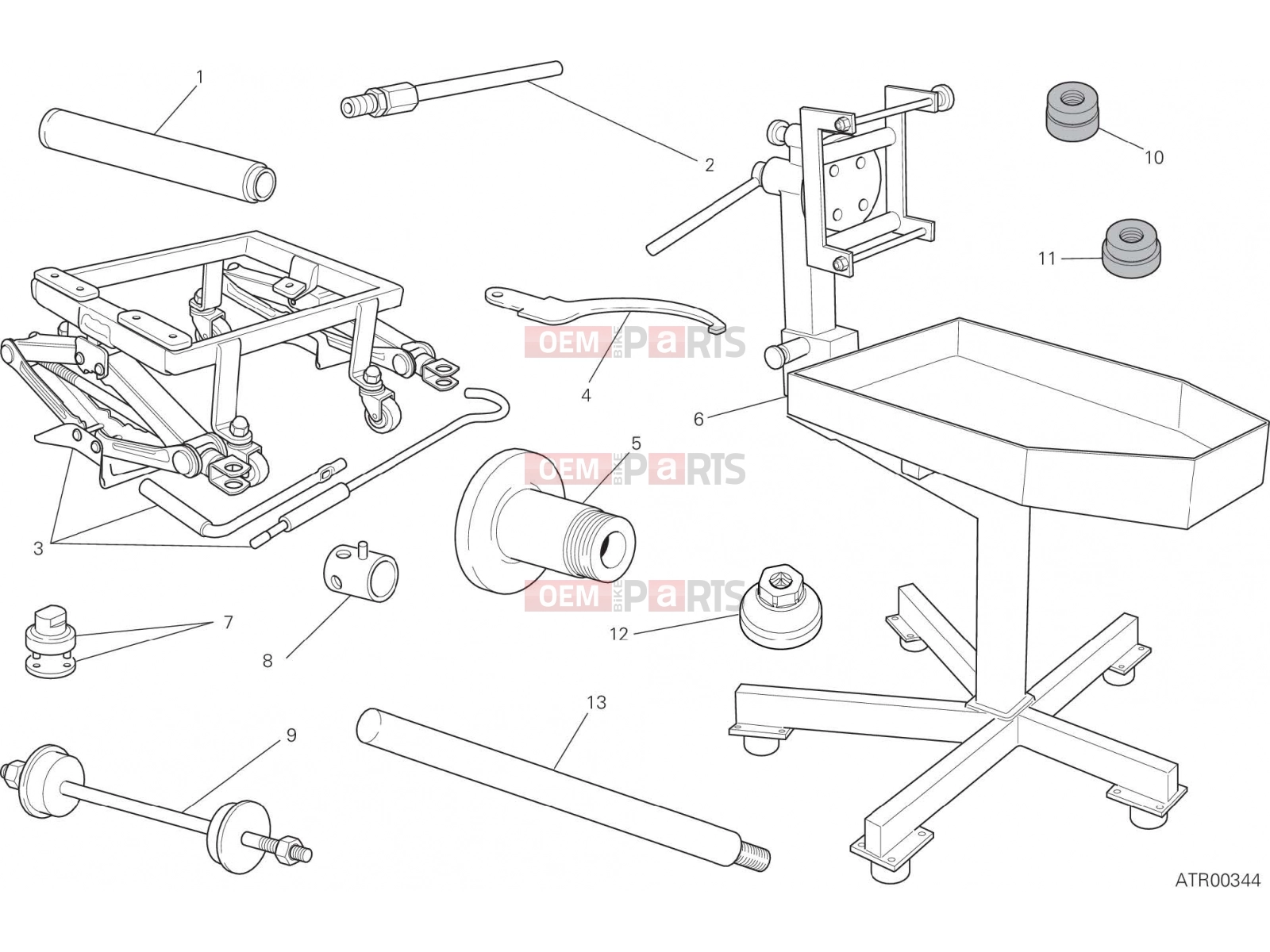 DUCATI 2016 Hypermotard 939 SP WORKSHOP SERVICE TOOLS (FRAME) [MOD:HYM939SP]