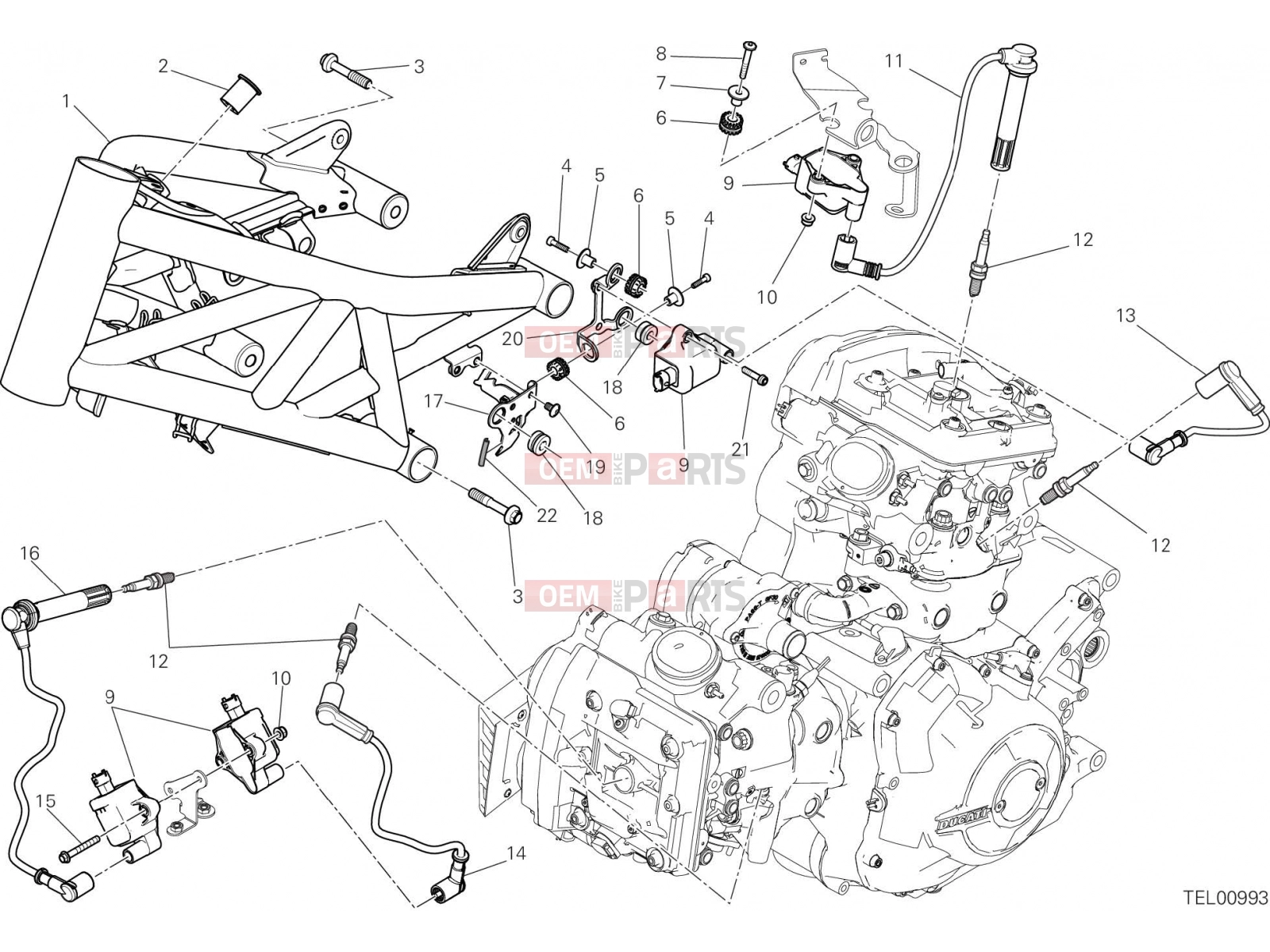 DUCATI 2017 XDiavel S FRAME [MOD:XDIAVELS]