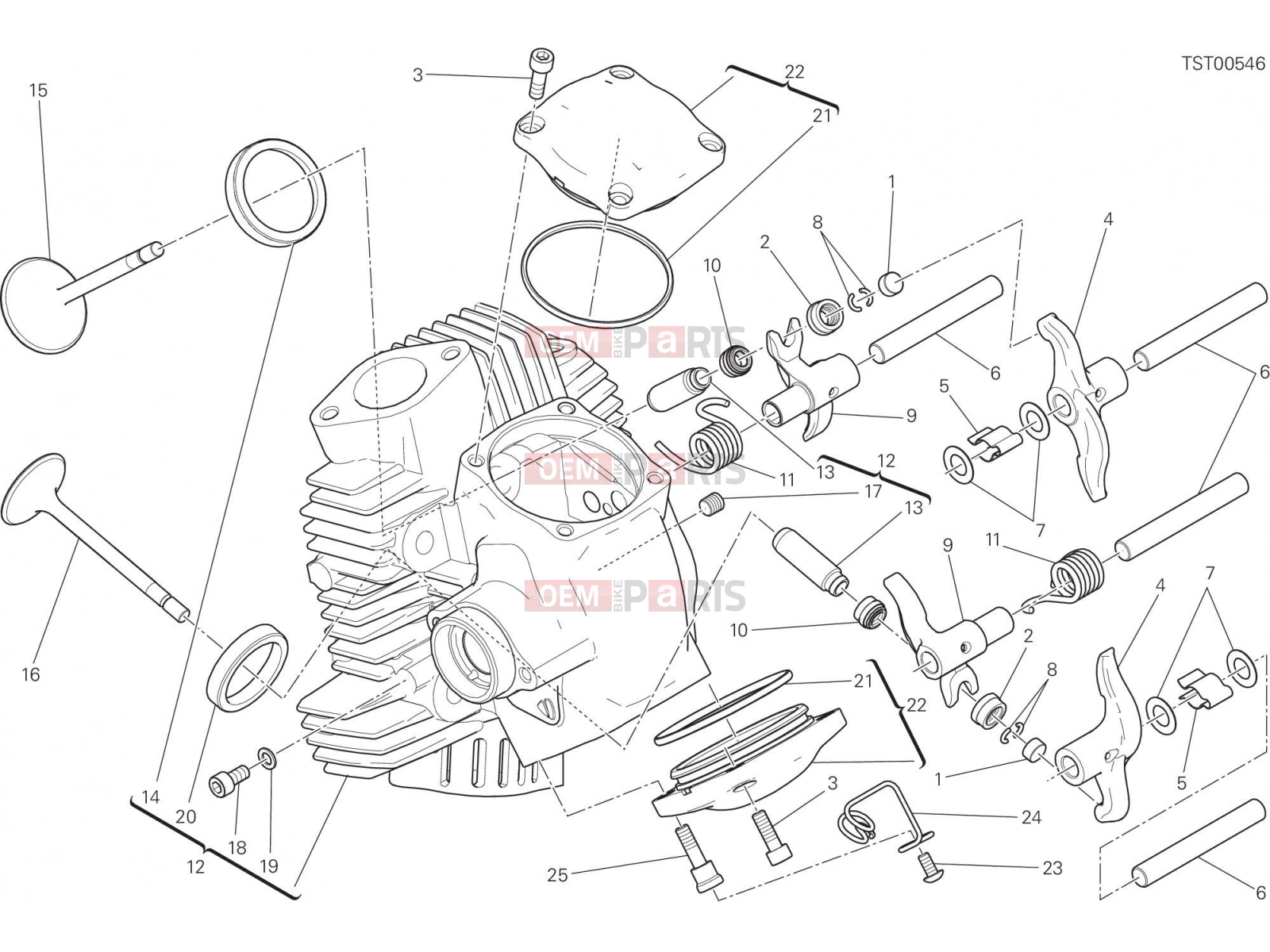 DUCATI 2017 Monster 797 HORIZONTAL HEAD [MOD:M 797]